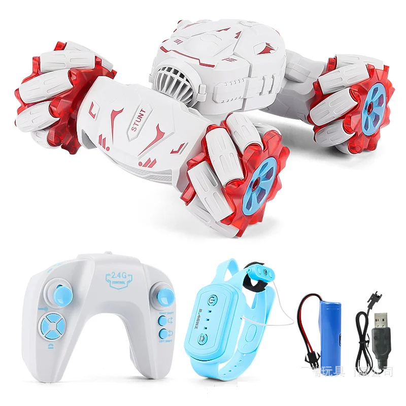 Caminhão Twist com Controle Remoto 2.4g com Sensor de Gestos para Escalada em Terrenos Inferiores MDUG (vermelho)
