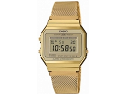 Relógio Digital CASIO Mulher (Aço - Dourado)