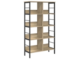 Estante em Carvalho Sonoma com Madeira Processada MAISON EXCLUSIVE (82x32x144.5 cm)
