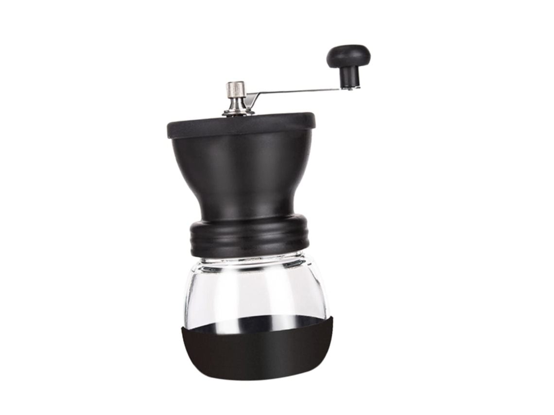 Moedor De Café Manual Aço Inoxidável, Vidro, Para Espresso, Prensa Francesa E Café Coado, Uso Em Casa E Viagens