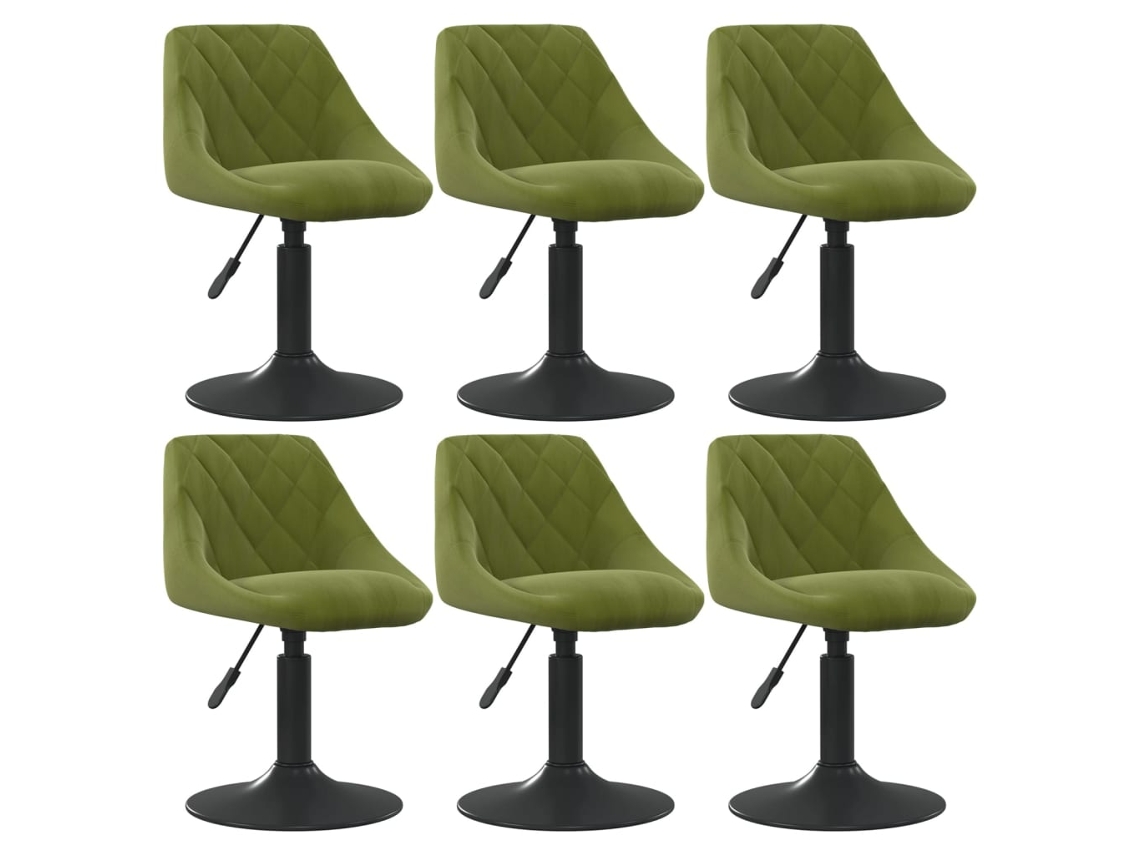 Dining Chair, Dining Chairs Vidaxl Verde Veludo (n/a)