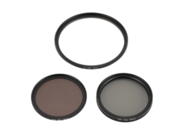 Set De Filtros De Cámara 3 En 1: Uv, Cpl Y Nd Para Lentes Dslr
