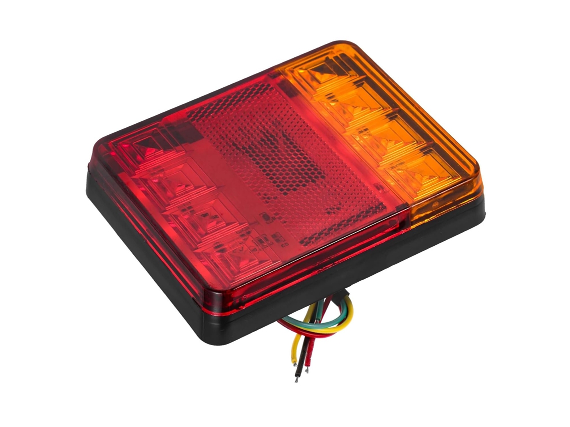 Conjunto De 2 Luzes Led Para Reboque, Compatíveis Com Carros