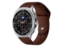 Pulseira De Couro Para Relógio Com Fivela De Rebite Xdfind