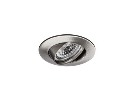 Downlight 634 Gx5.3 12v 50w Níquel Acetinado Jiso 634d 12
