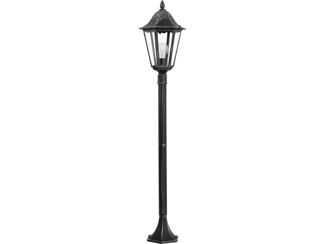 Candeeiro Exterior de Chão EGLO NAVEDO 1200 mm Preto