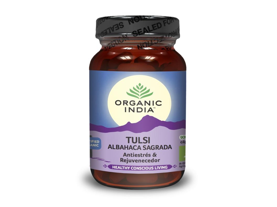 Tulsi Organic India 90 caps