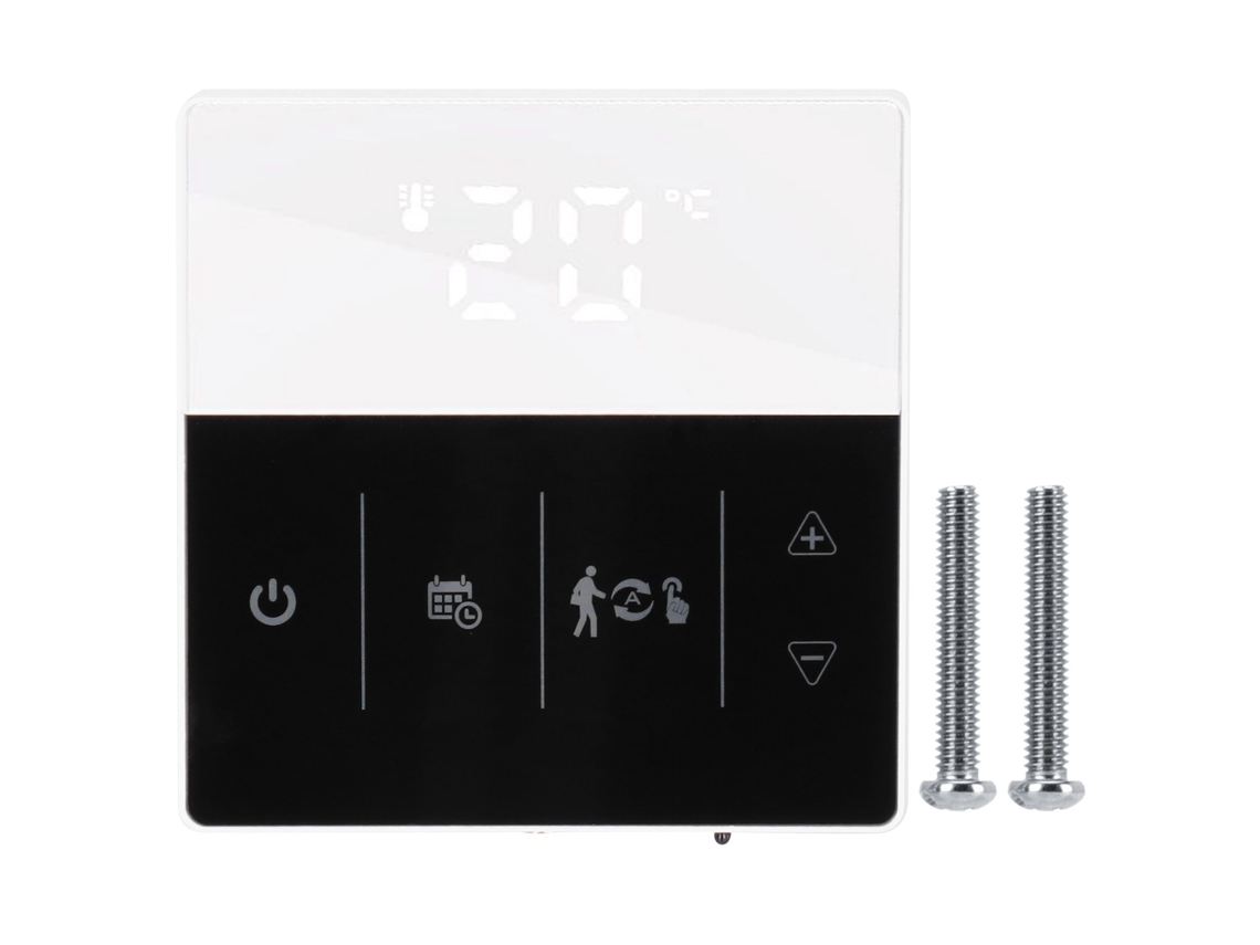 Termostato Inteligente Wifi Programável App Tuya Controle Digital Aquecimento Elétrico Casa | S/MARCA