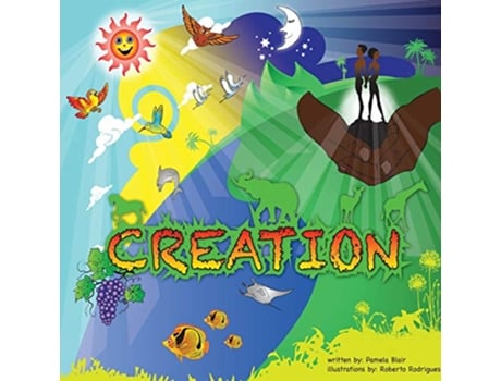 Livro The Creation Story de Pamela Blair (Inglês)