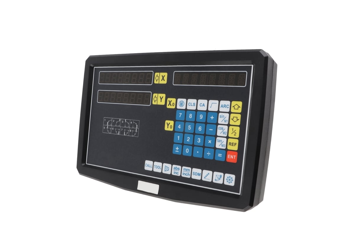 Display Digital Eixo Duplo para Torno e Fresadora