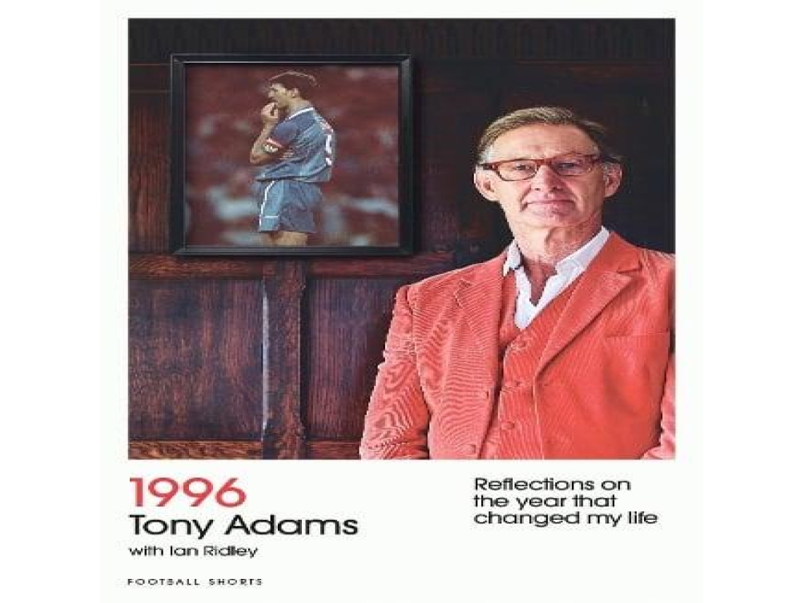 Livro 1996 de Tony Adams (Inglês)