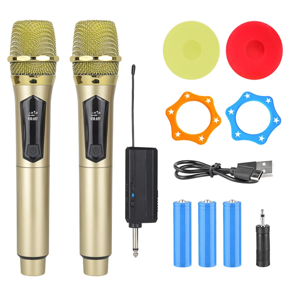 Microfone Sem Fio, Frequência Fixa Uhf, Microfone de Mão MDUG