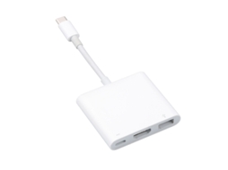 (branco) Adaptador Conversor De Hub Usb Tipo-c Para Hdmi 4k