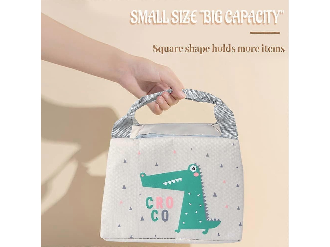Bolsa Térmica Portátil, Infantil, Compacta, Uso Almoço