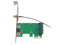 Aetheria tarjeta Riser Mini Pci e para Pci e Adaptador Expandido Externo Placa de Rede