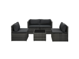 Garden Lounge Set, Garden Lounge Sets Vidaxl Cinzeto Rattan / Vime (n/a)