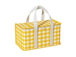 Bolsa térmica de 14L com zíper, mantém frio e quente, ideal para piqueniques, praia, delivery | S/MARCA