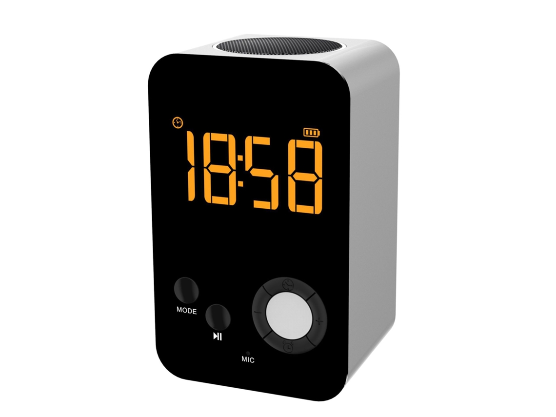 Colunas Bluetooth Ydcy 1023H19 Prata