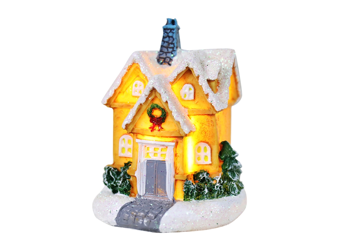 Decoração de Natal em Resina, Pequena Casa LAXISCREED