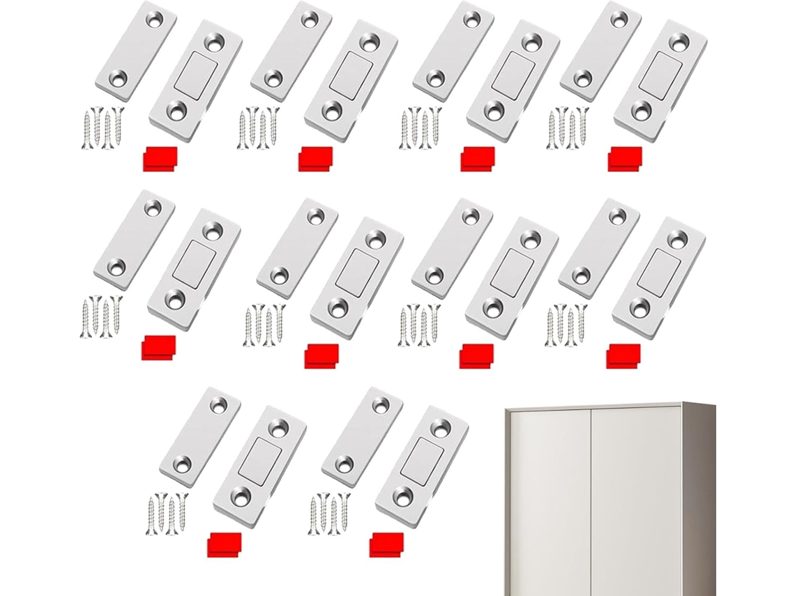 Fecho Magnético Para Armário, Forte E Resistente.