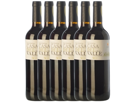 Vinho CASA DEL VALLE Casa Del Valle Hacienda Syrah Vino De La Tierra De Castilla Joven (0.75 L - 6 unidades)