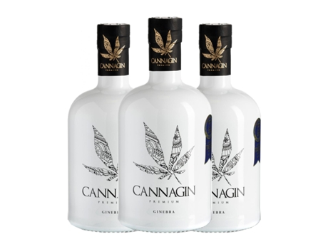 Gin TERRAPLANET Cannagin Premium Gin (0.7 L - 3 Unidades)