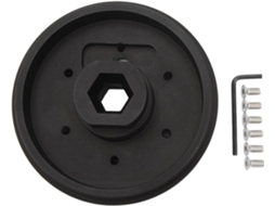 Adaptador De Cubo Volante Chrees 6 Furos, Kit De Cubo Alumínio Substituição Para 3
