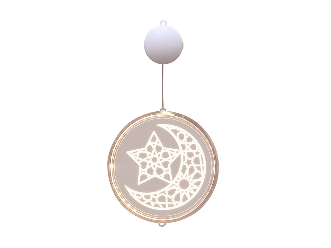 Laxiscreed Luminária De Pendente Round Xingyue Tonghui Com Luz Quente Para Decoração Ramadan