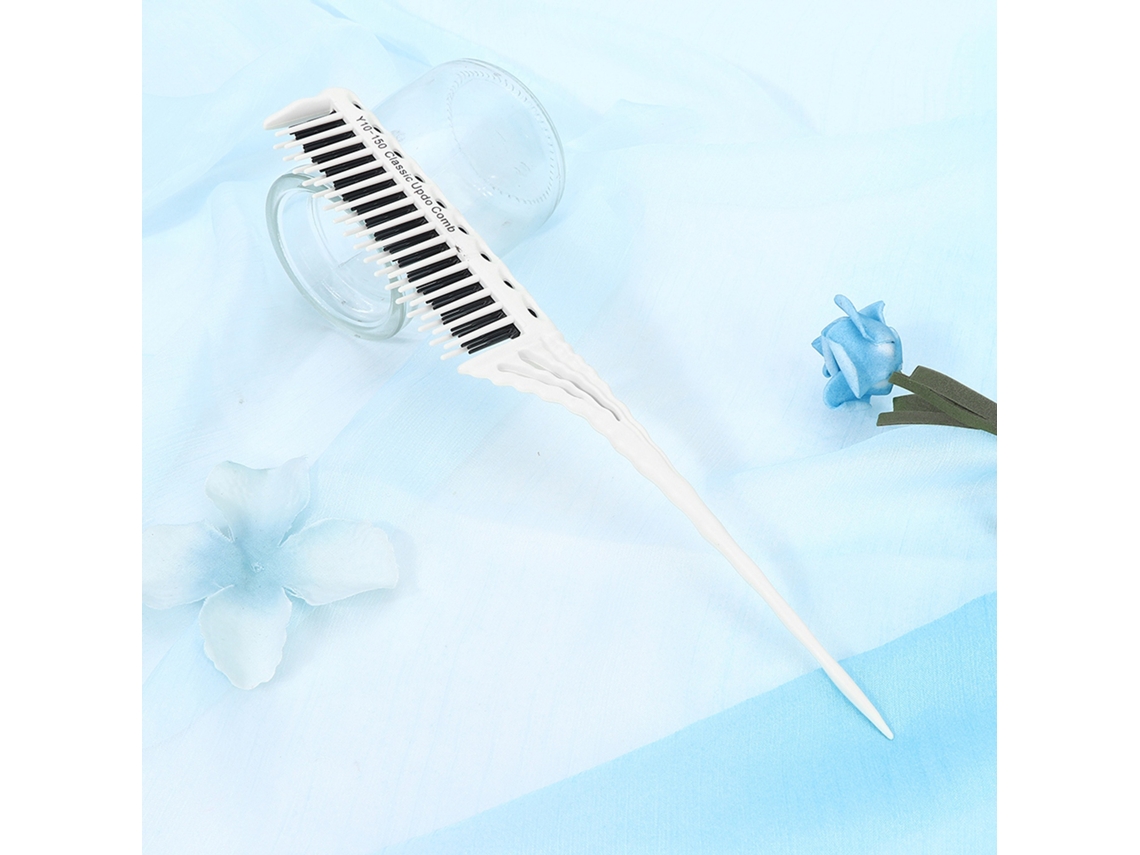 Pente Para Modelar Cabelo (com Design De Dentes Longos E Curtos, Leve E Prático) Eoocoo