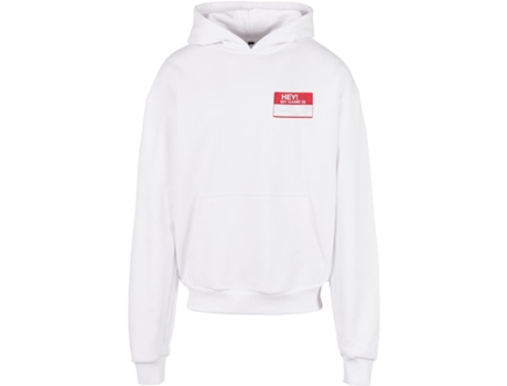 Sweatshirt com Capuz de Grandes Dimensões UPSCALE Hey! My Name Is