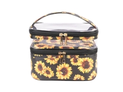 Pacotes de Bolsa de Maquiagem Iridescente S/MARCA, impermeável, transparente, 6 peças