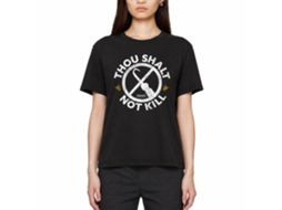 Rockinstone Candyman Thou Shalt Not Kill Black Adult Shirt Size:l