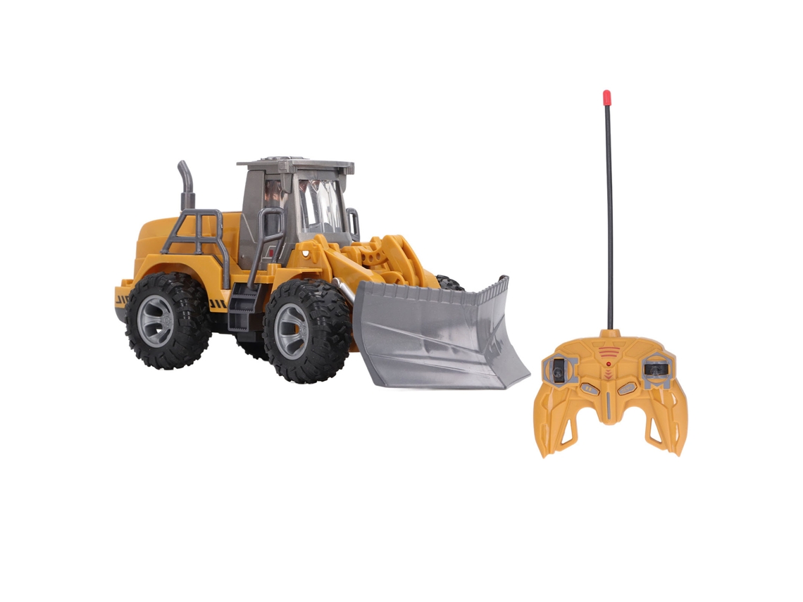 Mali brinquedo Carro Engenharia Removeneve Controle Remoto Dozer Carregador Frontal para Crianças