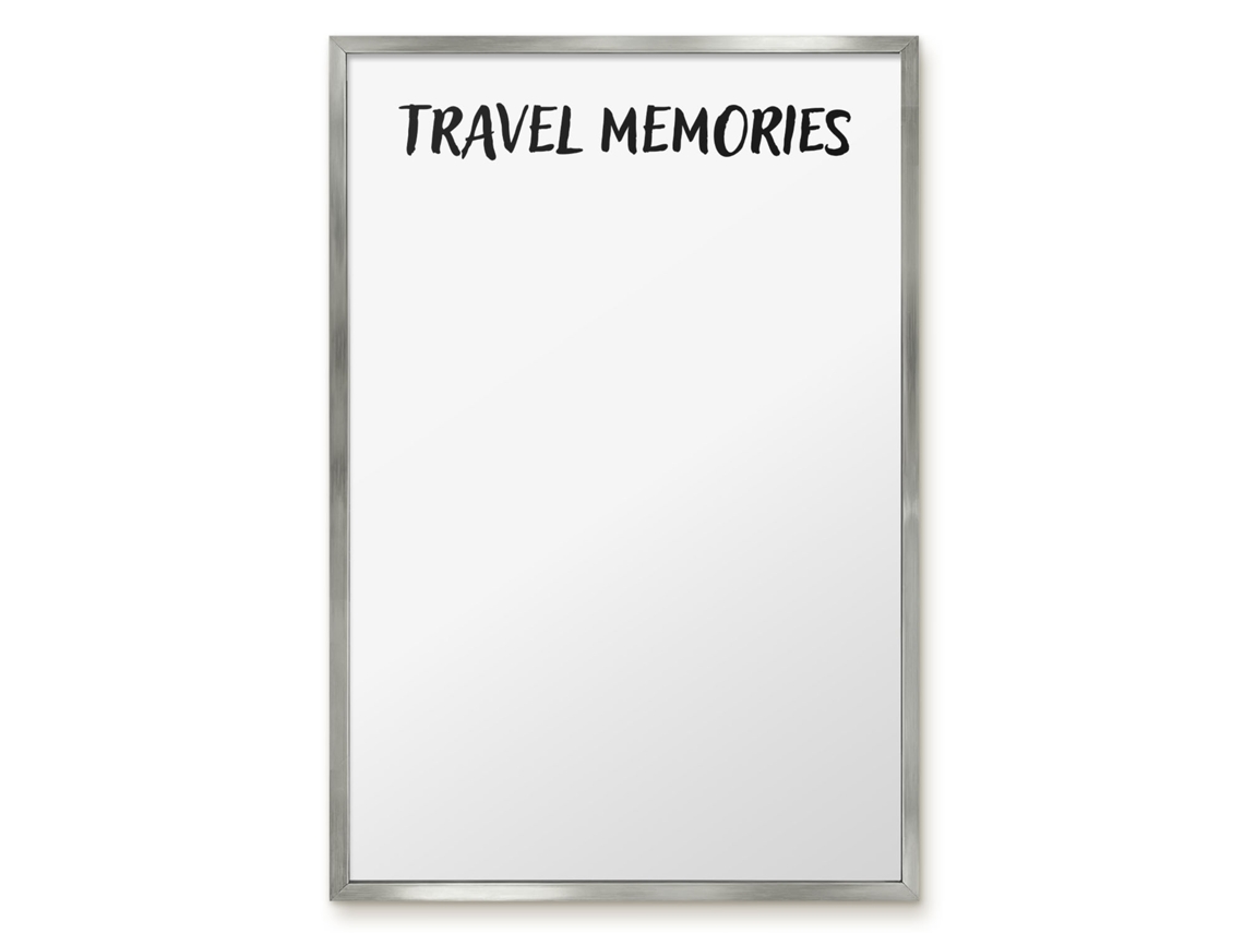 Magnetic Board For Wall Travel Memories For The Bedroom Espelharte (40x60 Cm)