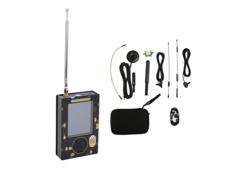 Kit De Rádio Definido Por Software Receptor 1mhz 6ghz Tela Lcd 3.2polegadas