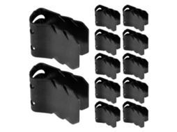 Kit De 100 Peças Clipes Fixação Metal Para Para-lamas,painéis Da Carroceria E Suportes Para-