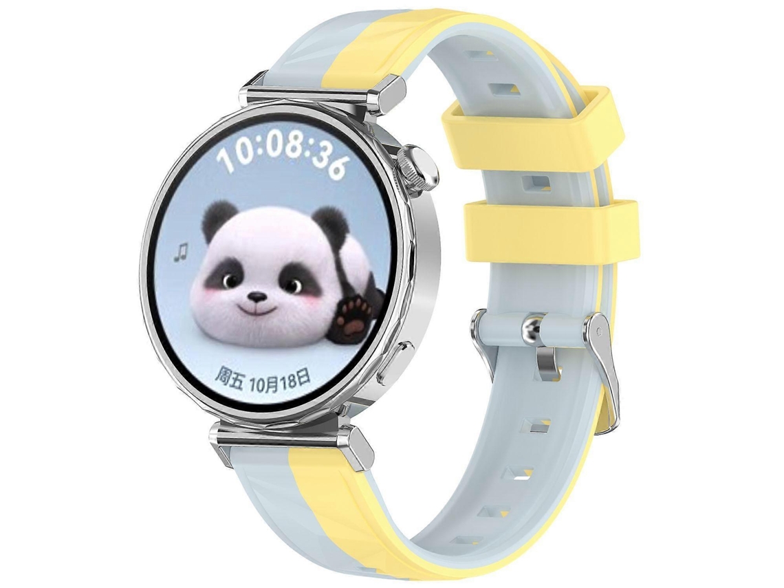 Pulseira De Silicone Bicolor Com Textura De Cristal De Gelo, Lado Esquerdo E Direito, 18 Mm