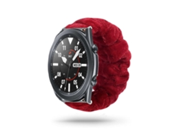 Bracelete Ticwatch Pro 3 Gps Pulseira Scrunchie Vermelho