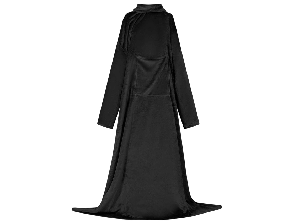 Vidaxl Sweatshirt Manta Preto F Flanela