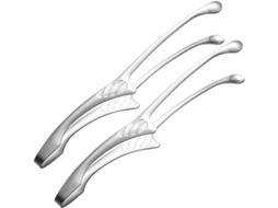 Pinças Para Servir Sosoport Em Aço Inoxidável, 4 Peças, Utensílios Práticos Para Churrasco E Piqueniques, Design