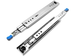 Corrediças Para Gavetas De 800 Mm E 115 Kg Com Trilho De Rolamento De Esferas Com Trava