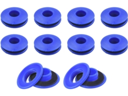 Conjunto de Ilhós Plásticos para Lona de Reparo, Resistente à Ferrugem,