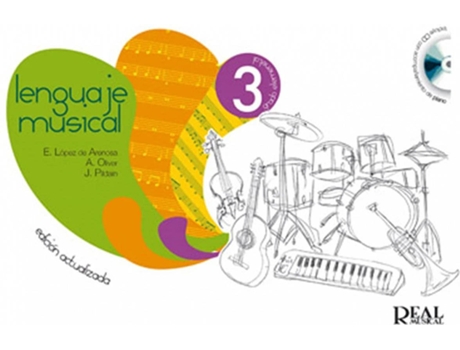 Livro Lenguaje Musical 3 de Encarnación López Arenosa (Espanhol)