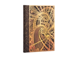 Livro Chanin Spiral Midi Lined Hardcover Journal de Paperblanks (Inglês)