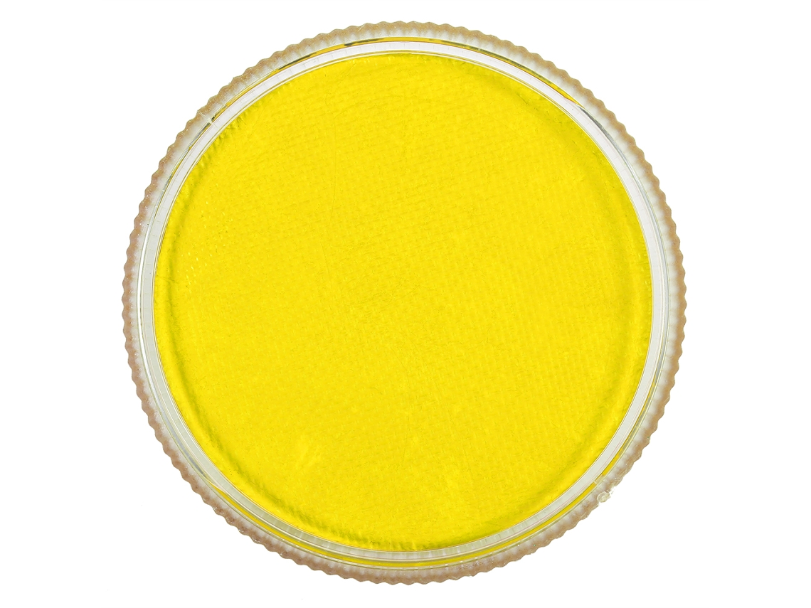 Pigmento De Pintura Corporal E Facial Mate Acuoso Profissional Para Maquiagem Teatral (amarelo)