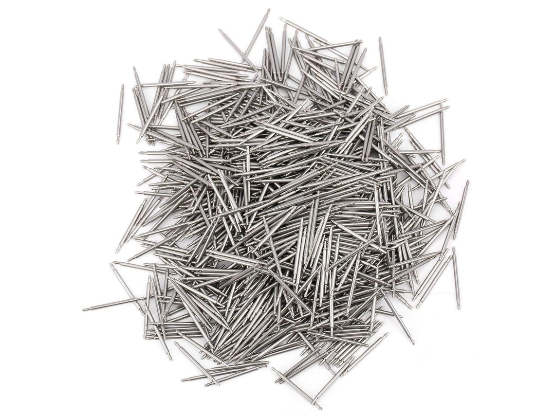2000 Pinos De Mola Para Pulseira Relógio, Ferramenta Reparo Relógios