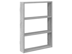 Prateleira de Parede MAISON EXCLUSIVE em derivados de madeira cinza sonoma (43x9x60 cm)