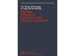 Livro Biologic Effects Of Environmental Electromagnetism De H L König, A P Krüger Et Al. (inglês)