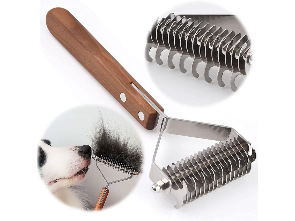 Pincel Coat King Para Cães E Gatos, Pente De Beleza Desembaraçador Reduz A Perda De Pelo Drasticamente