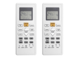 2 Controles Remotos De Substituição Para Ar-condicionado Panasonic A75c18090._glo